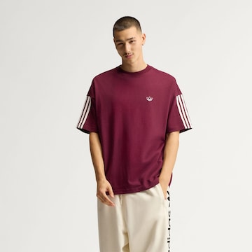 ADIDAS ORIGINALS Tričko 'AdiSignature' – červená: přední strana