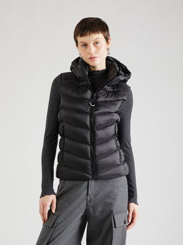 Superdry Bodywarmer 'Fuji' in Zwart: voorkant