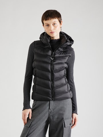 Superdry Vest 'Fuji' in Black: front