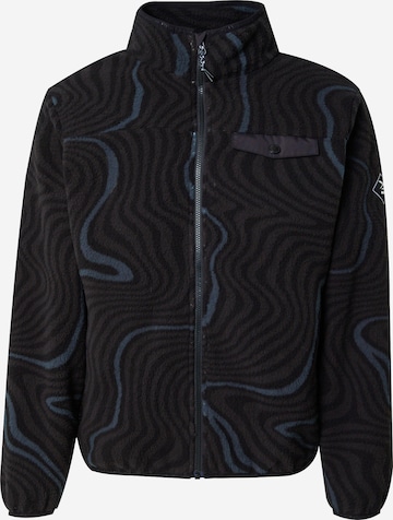Veste en polaire 'Insaneia' Iriedaily en noir : devant