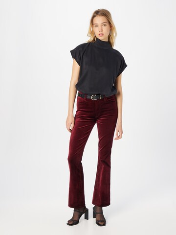 Citizens of Humanity Flared Pants 'Lilah' in Red