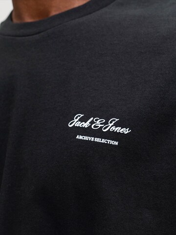 Jack & Jones Plus Shirt 'JJEArchive' in Black