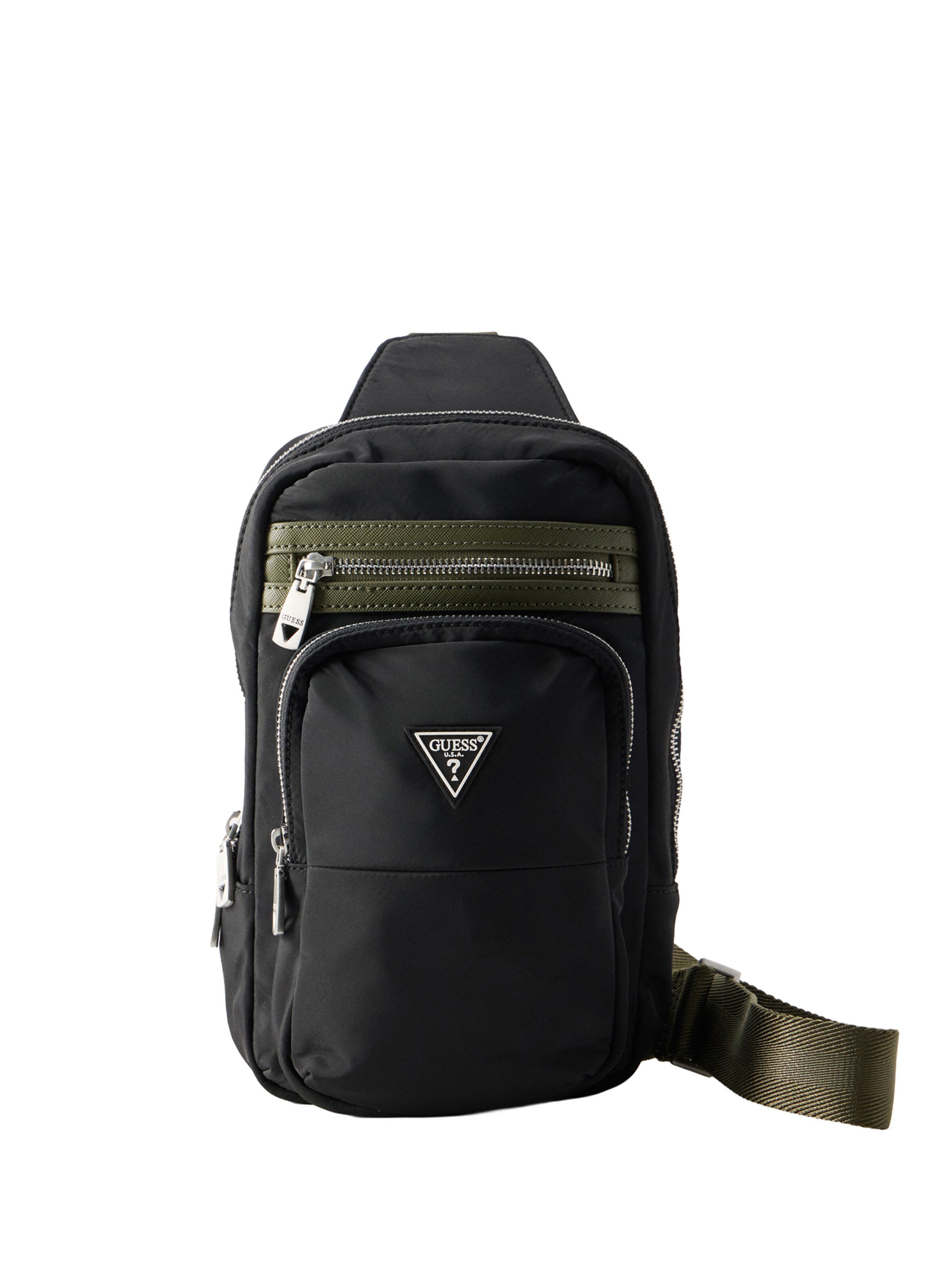 GUESS Gürteltasche 'Berlin' in Schwarz: Vorderseite