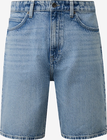 QS Regular Jeans in Blauw: voorkant