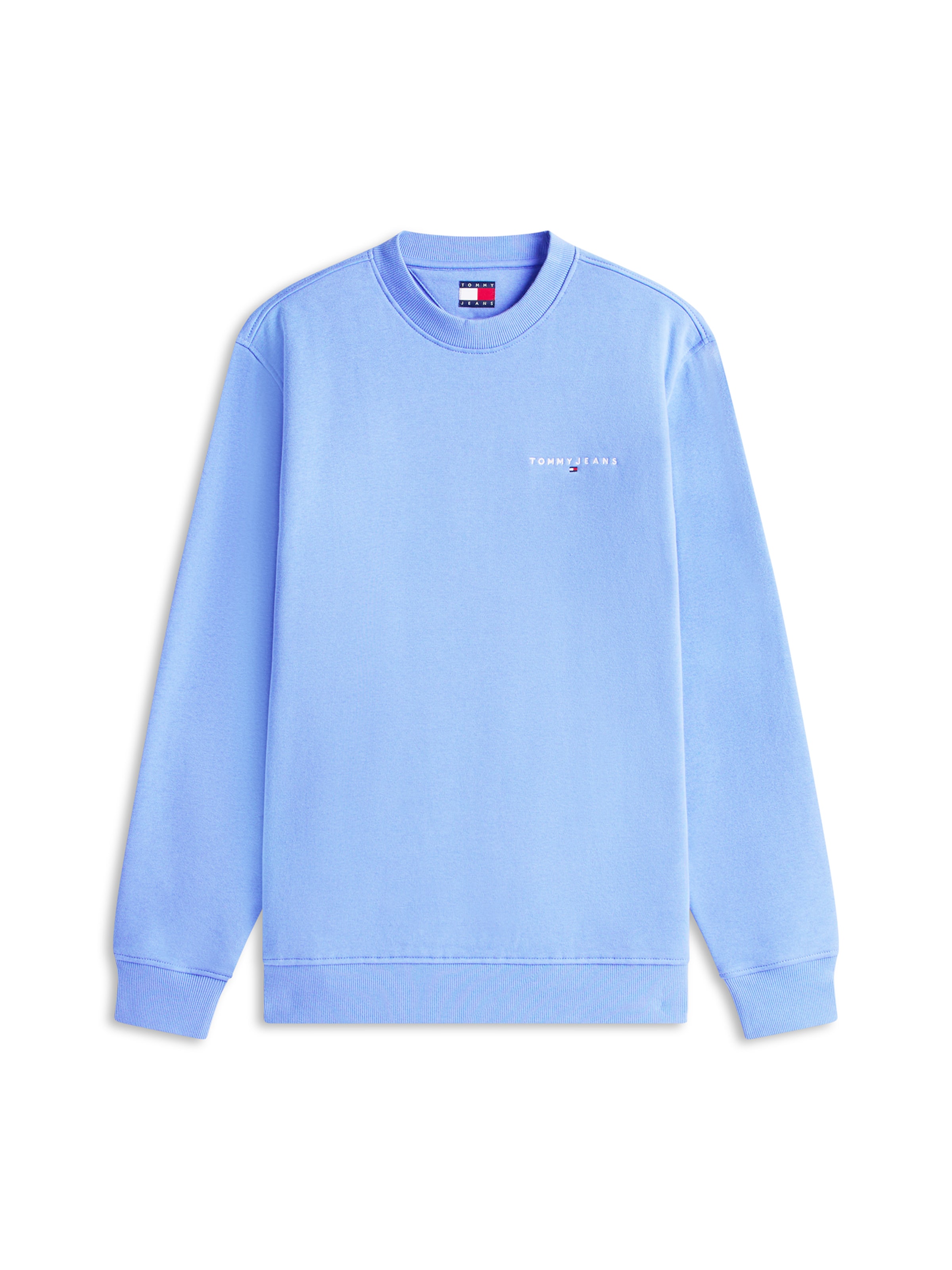 Tommy Jeans Sweatshirt in Blauw: voorkant