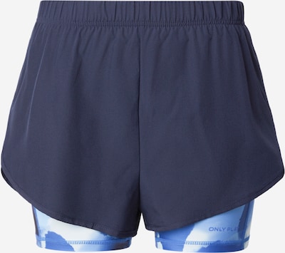 Sportinės kelnės 'ONPDOT-2' iš ONLY PLAY, spalva – tamsiai mėlyna jūros spalva / dangaus žydra / balta, Prekių apžvalga