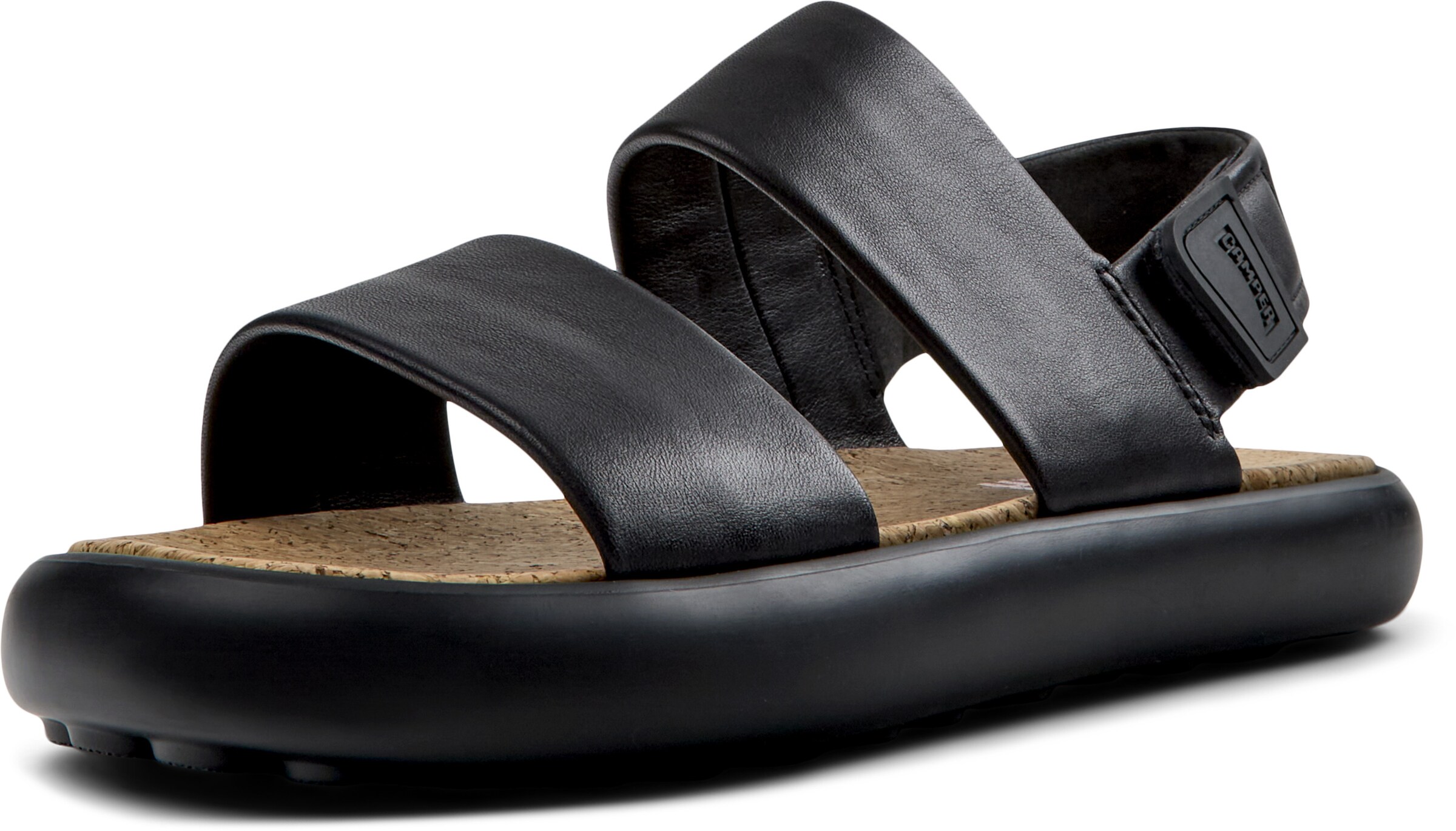 Sandalo 'Pelotas Flota' di CAMPER in nero: frontale