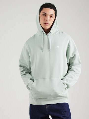 Regular fit Felpa di Iriedaily in verde: frontale