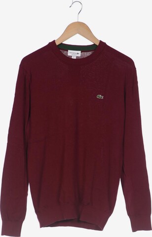 LACOSTE Sweater & Cardigan in L in Red: front