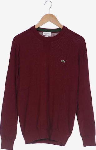 LACOSTE Pullover L in Rot: predná strana