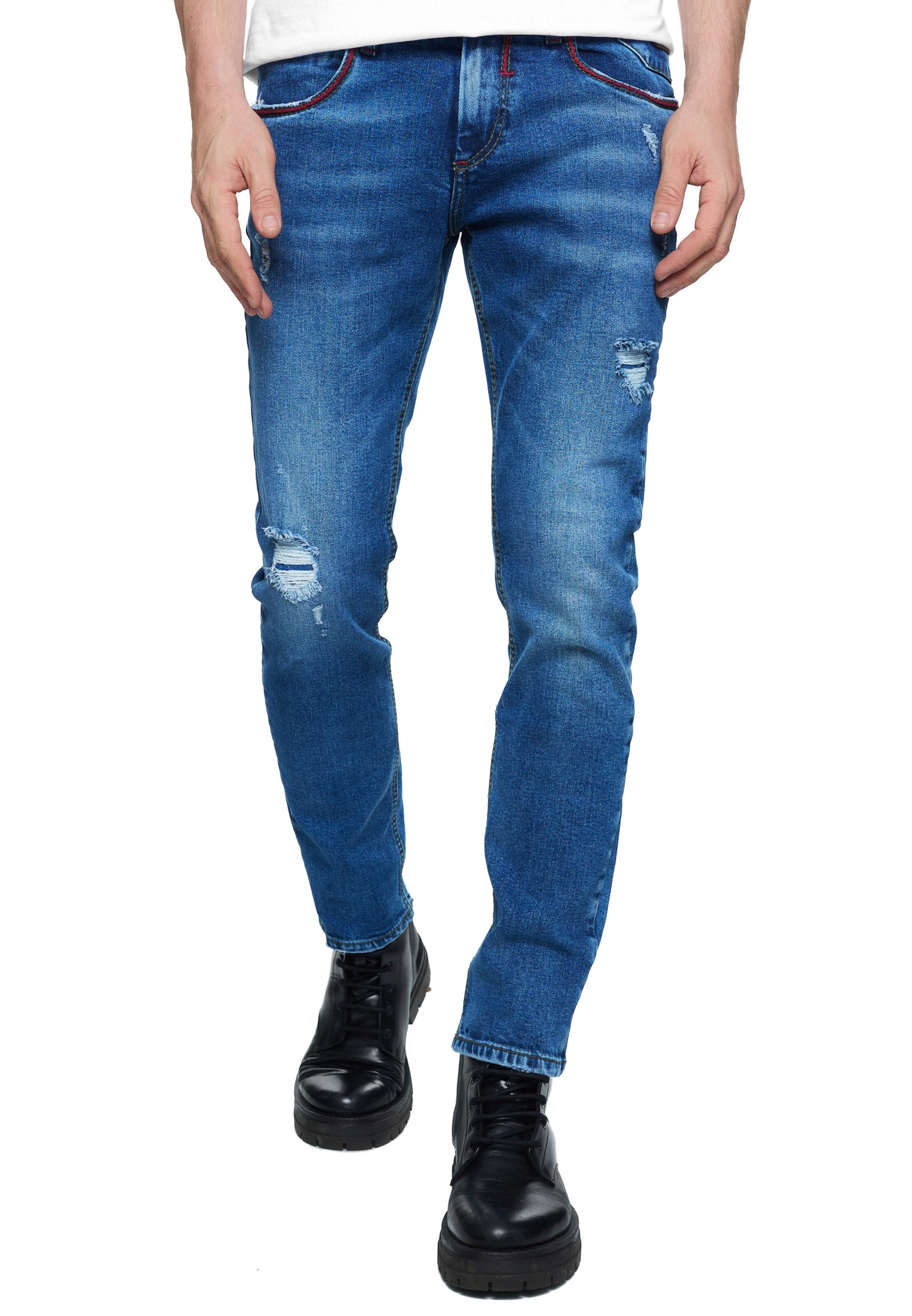 Rusty Neal Regular Jeans 'MINO' in Blue: front