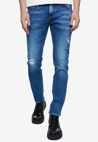 Rusty Neal Regular Jeans 'MINO' in Blauw: voorkant