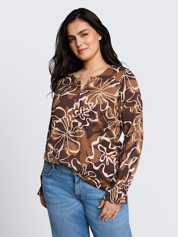 Tom Tailor Women + - Camisa em castanho: frente