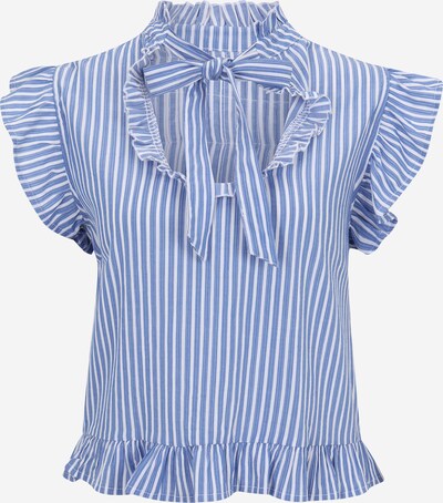OBJECT Petite Bluse 'HONDA' in marine / weiß, Produktansicht