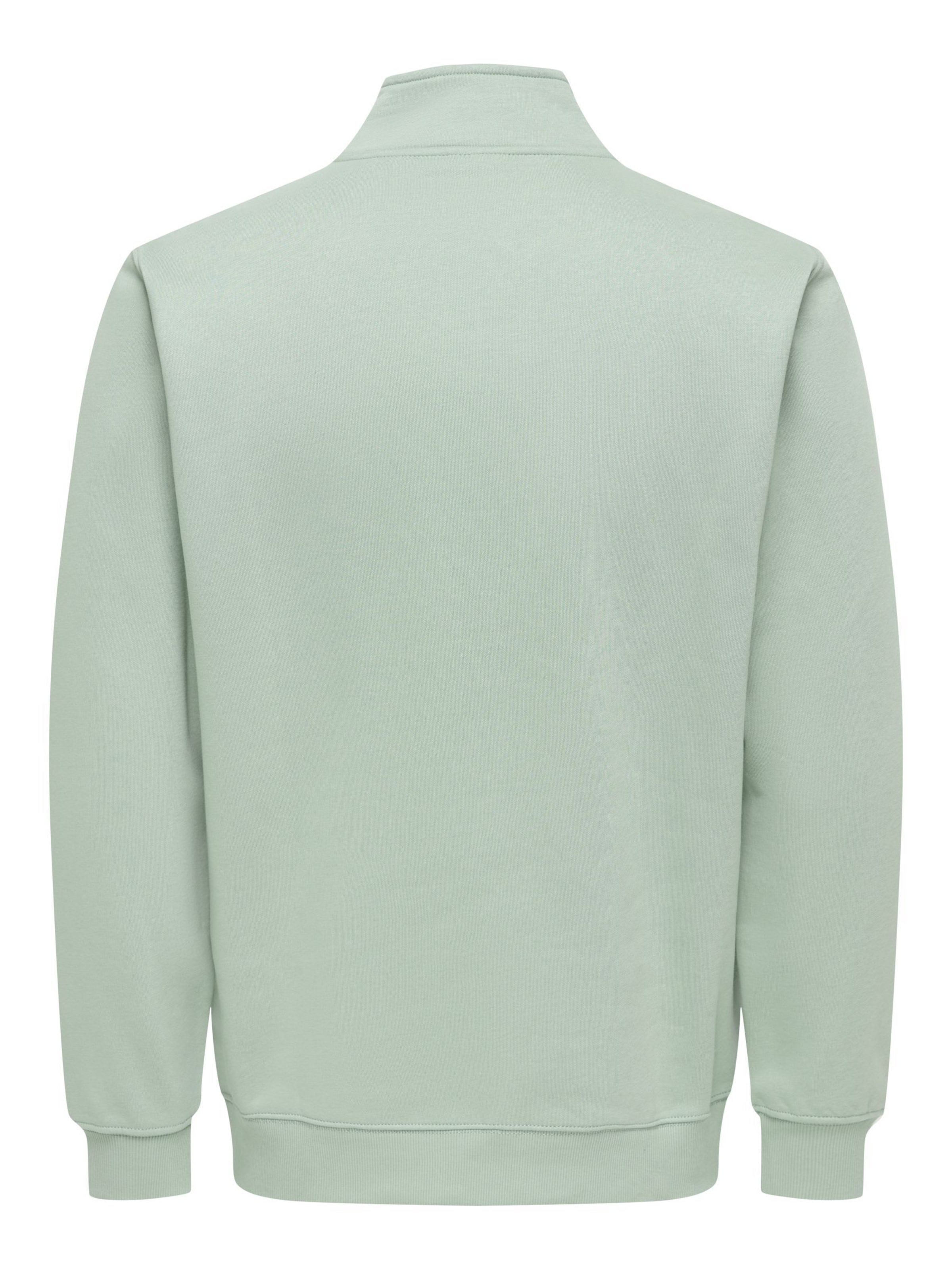 Only & Sons Sweatshirt 'ONSConnor' i grøn