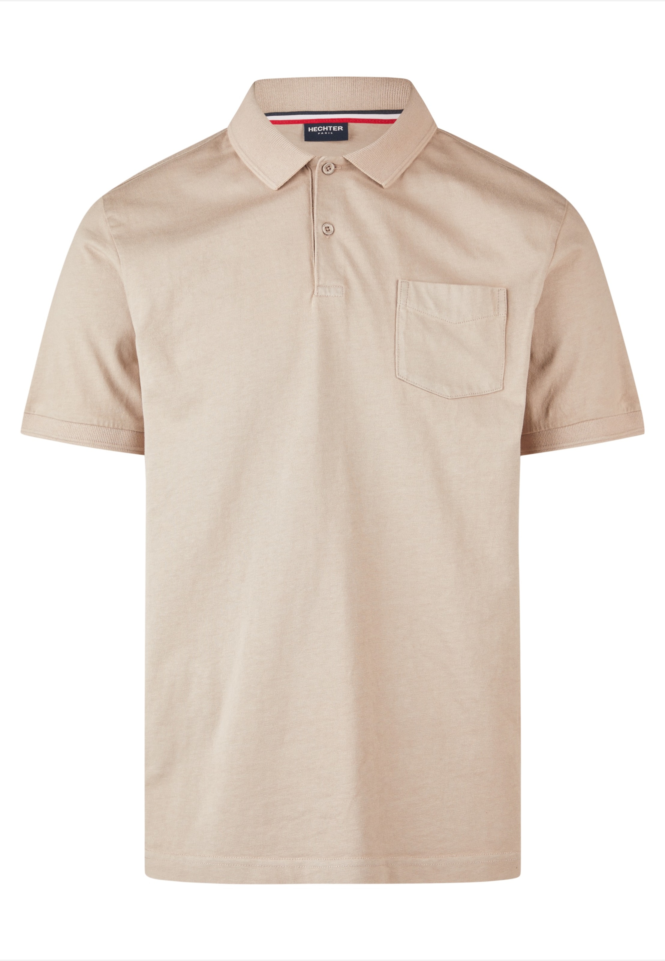 HECHTER PARIS Poloshirt in Grau: Vorderseite