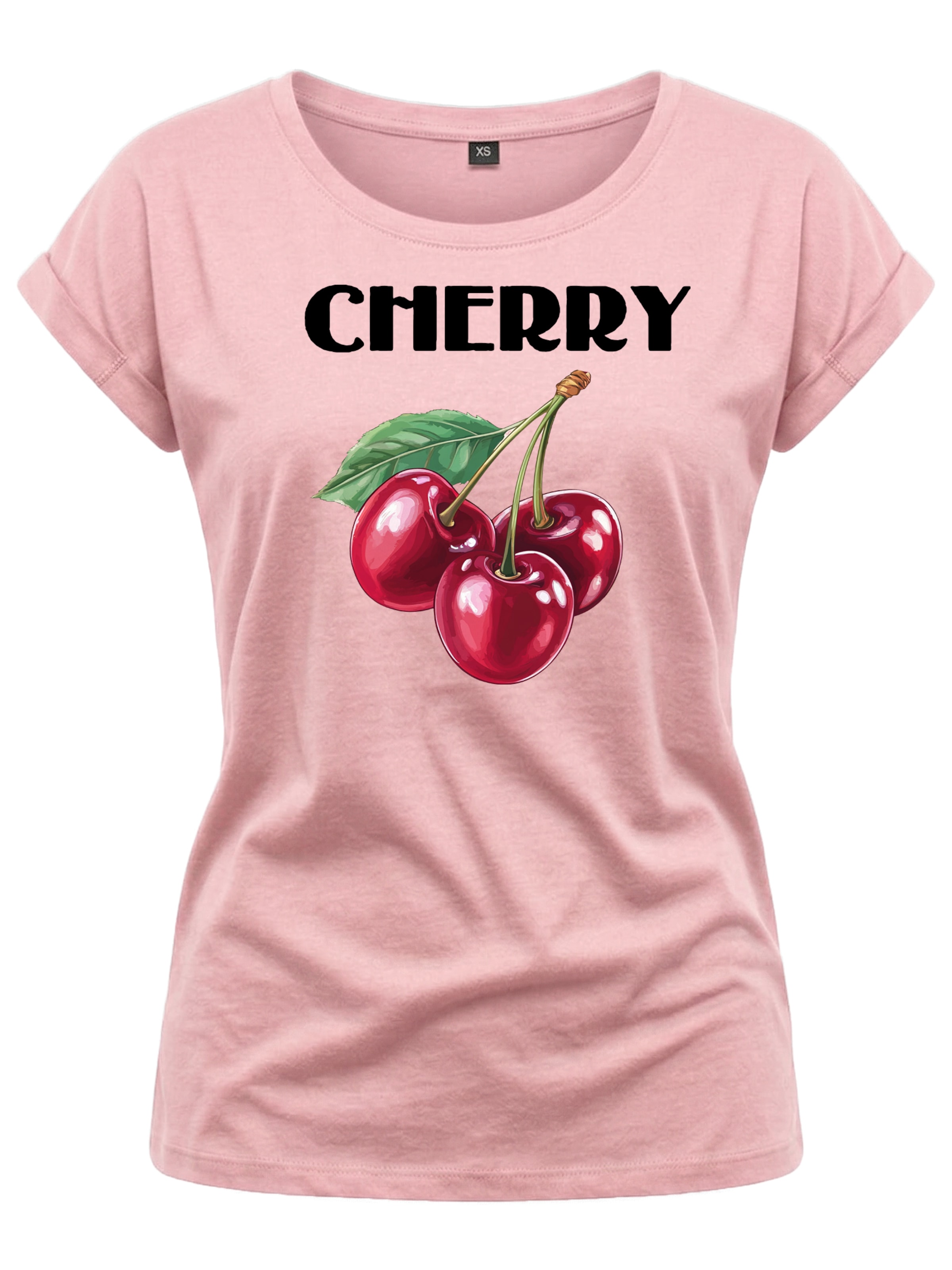 MAKAYA Shirt 'Cherry' in Pink