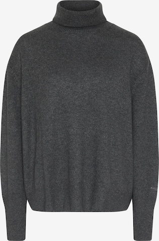 Polo Sylt Sweater in Black: front