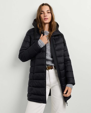 Pepe Jeans - Abrigo de invierno en negro: frente