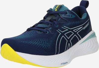 ASICS Chaussure de course 'CUMULUS 25' en marine / turquoise / pétrole, Vue avec produit