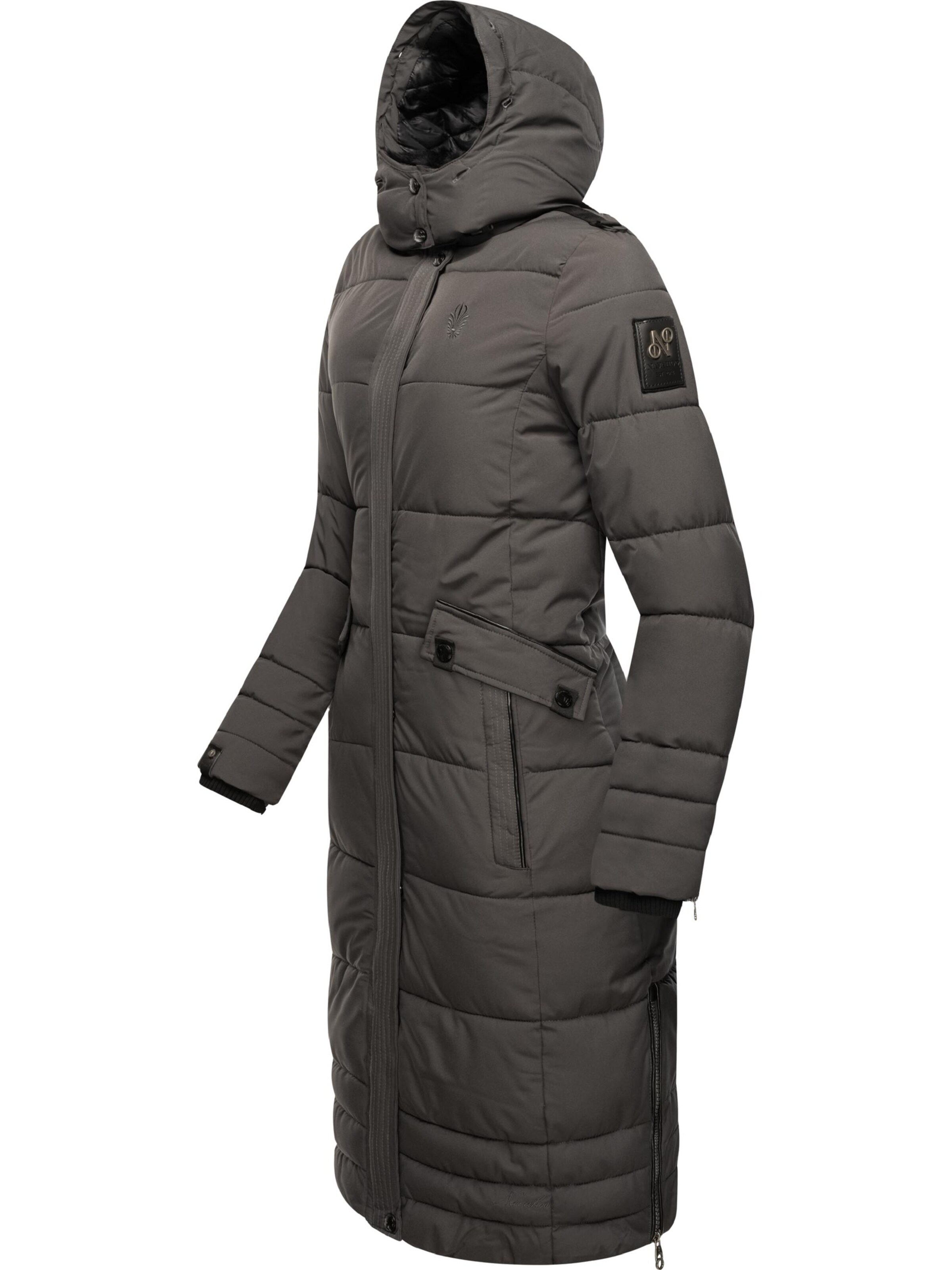 NAVAHOO Χειμερινό παλτό 'Fahmiyaa' σε γκρι