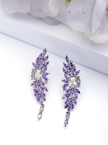 AVANT-GARDE PARIS Ohrringe 'Carmenka' in Lila