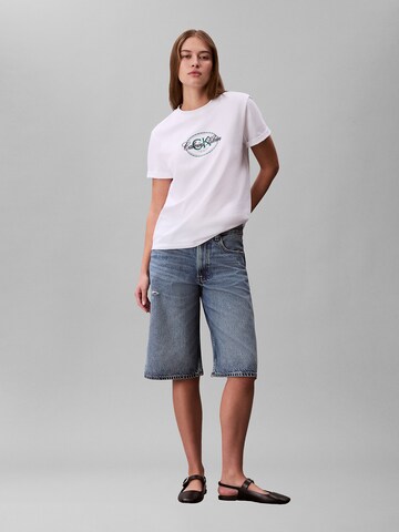 Calvin Klein Jeans Shirt in Weiß