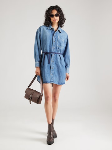 Robe-chemise G-STAR en bleu