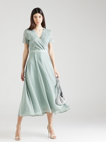 Robe de cocktail SWING en vert