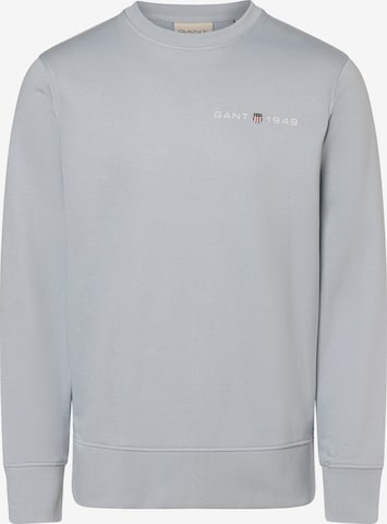 Sweat-shirt GANT en bleu : devant