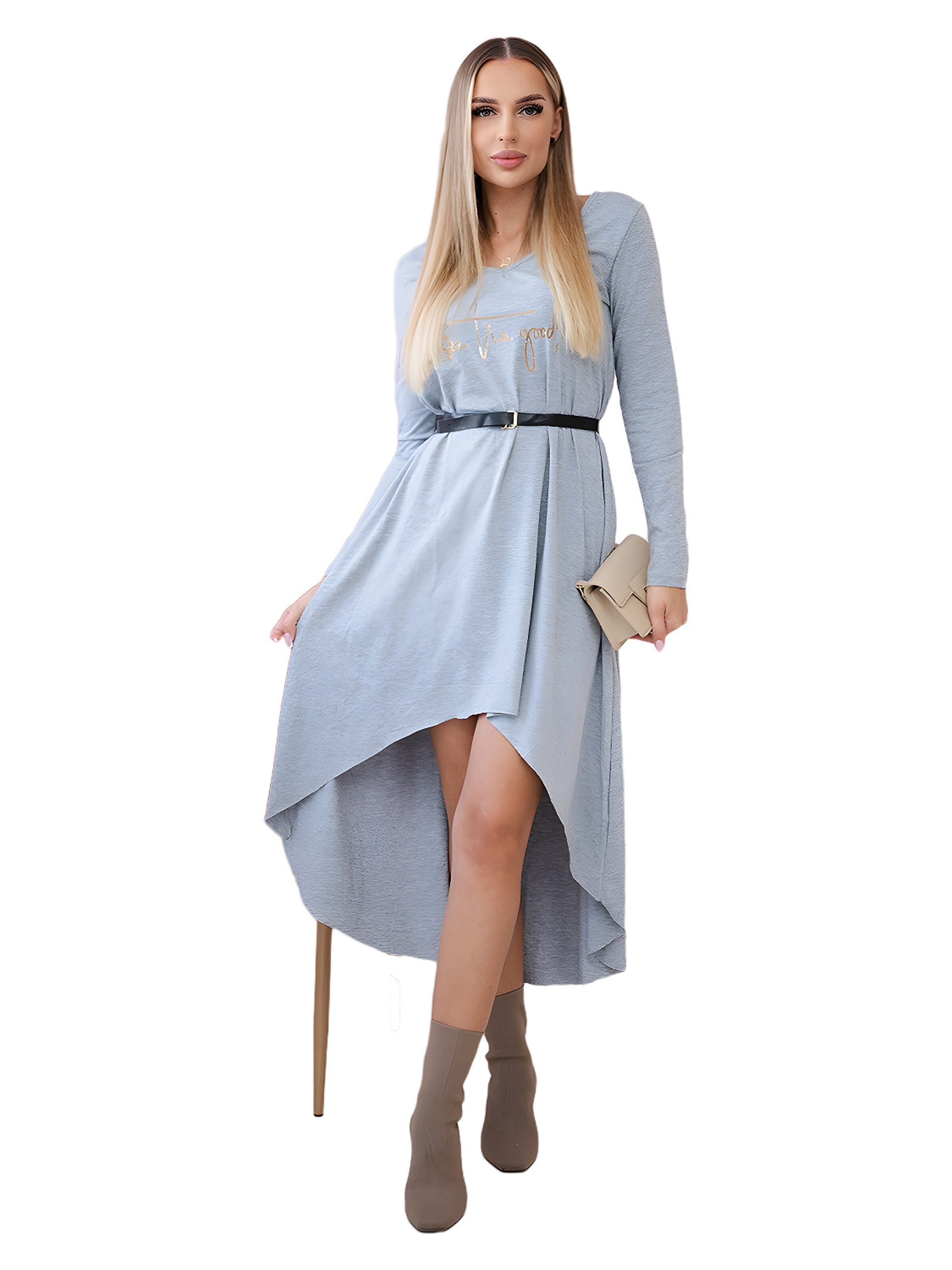 Lumera Kleid‌‌‌‌‌‌‌‌ in Grau: Vorderseite