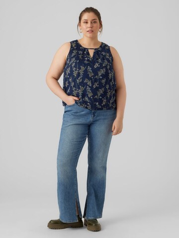 Haut 'SMILLA' Vero Moda Curve en bleu