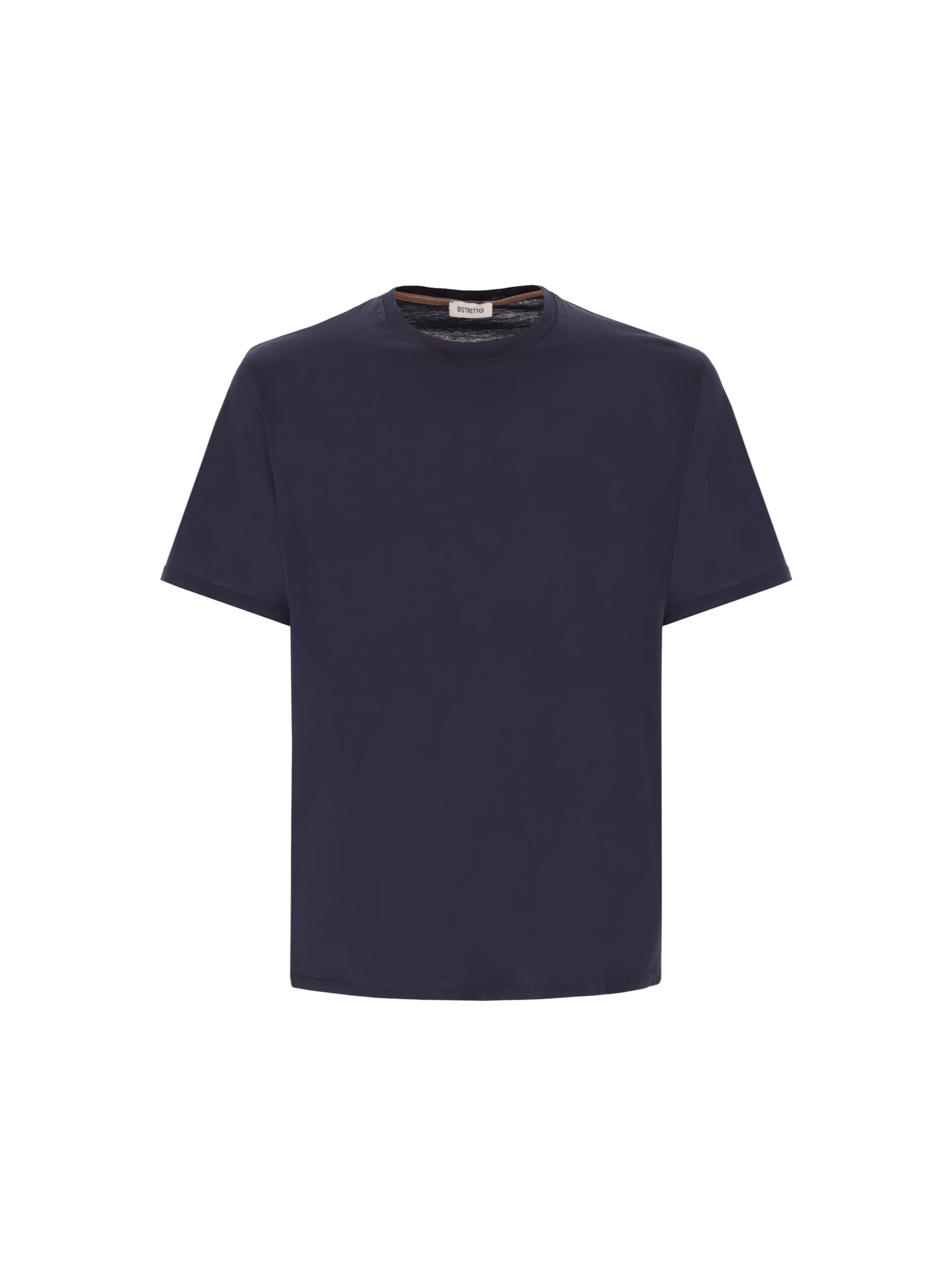 Distretto12 Shirt in Blauw: voorkant