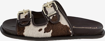 Les Tropéziennes Mules in Brown: front