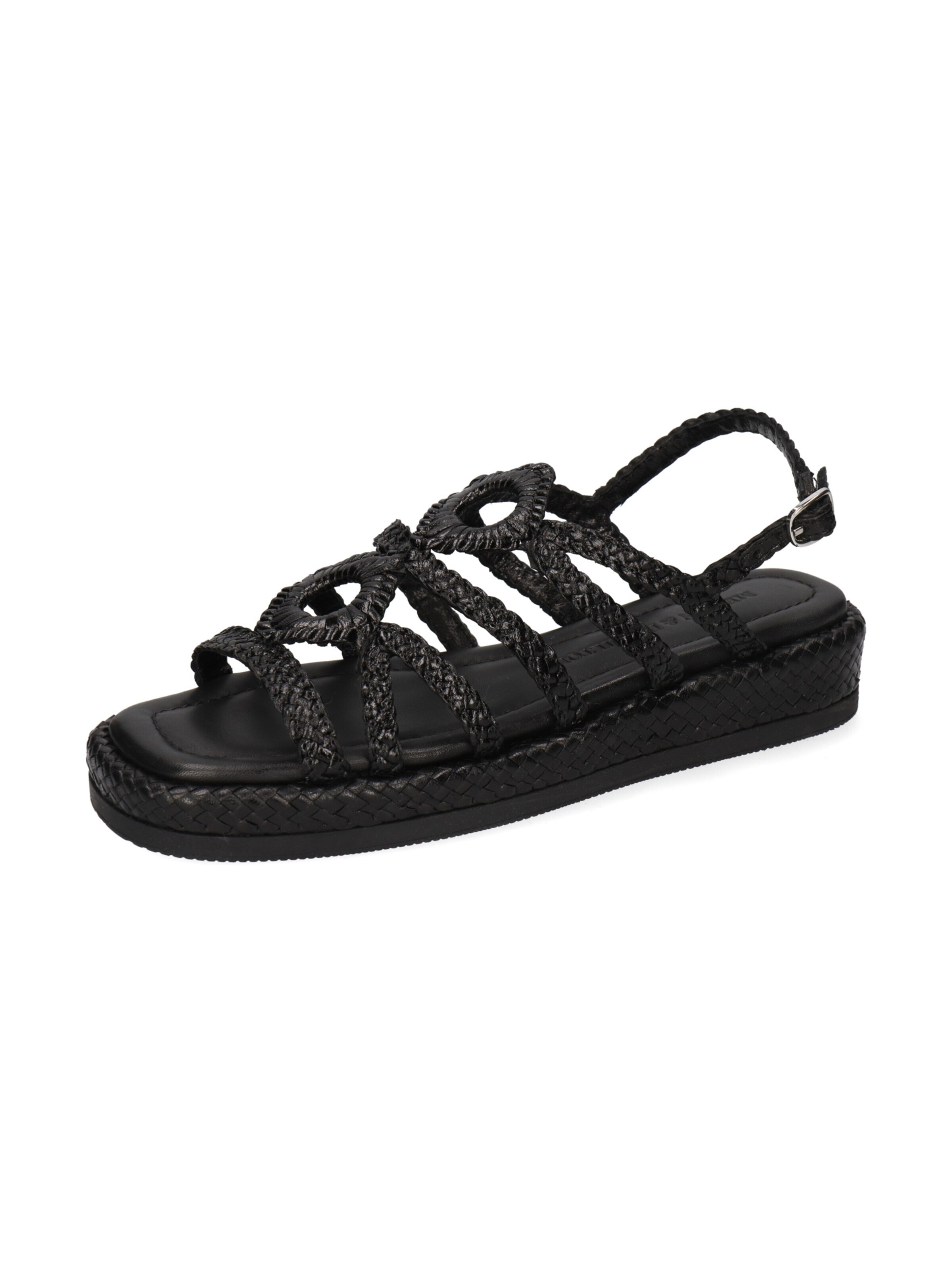 MELVIN & HAMILTON Sandals 'Vim 4' in Black: front
