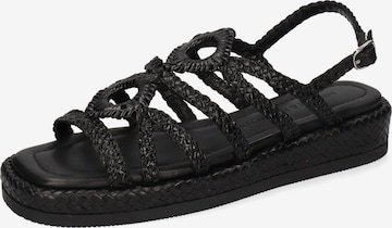 MELVIN & HAMILTON Sandals 'Vim 4' in Black: front