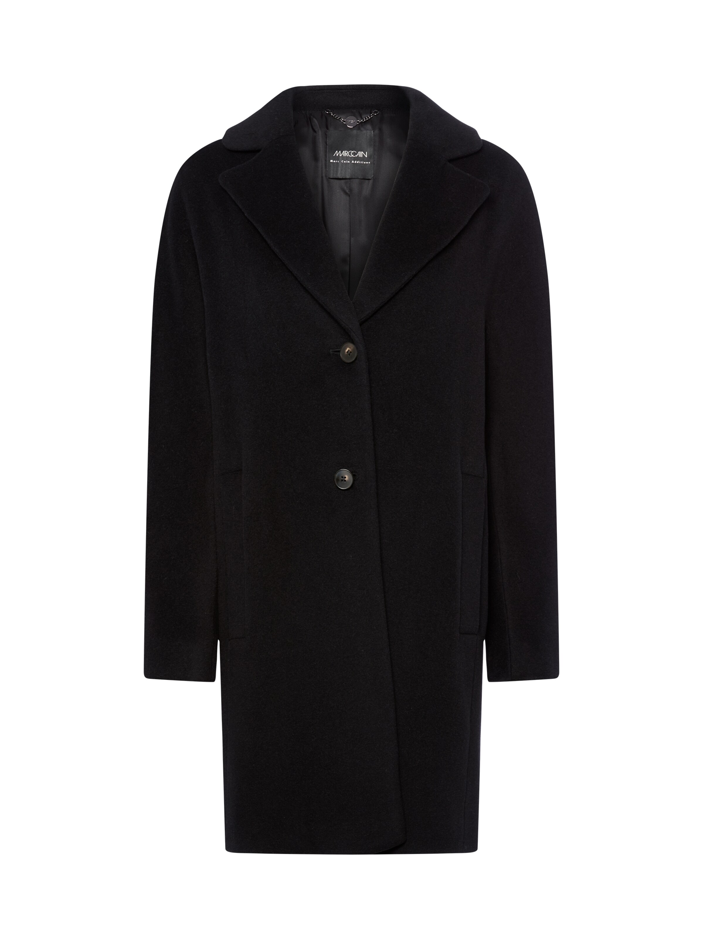 Marc Cain Between-seasons coat in Black, Item view