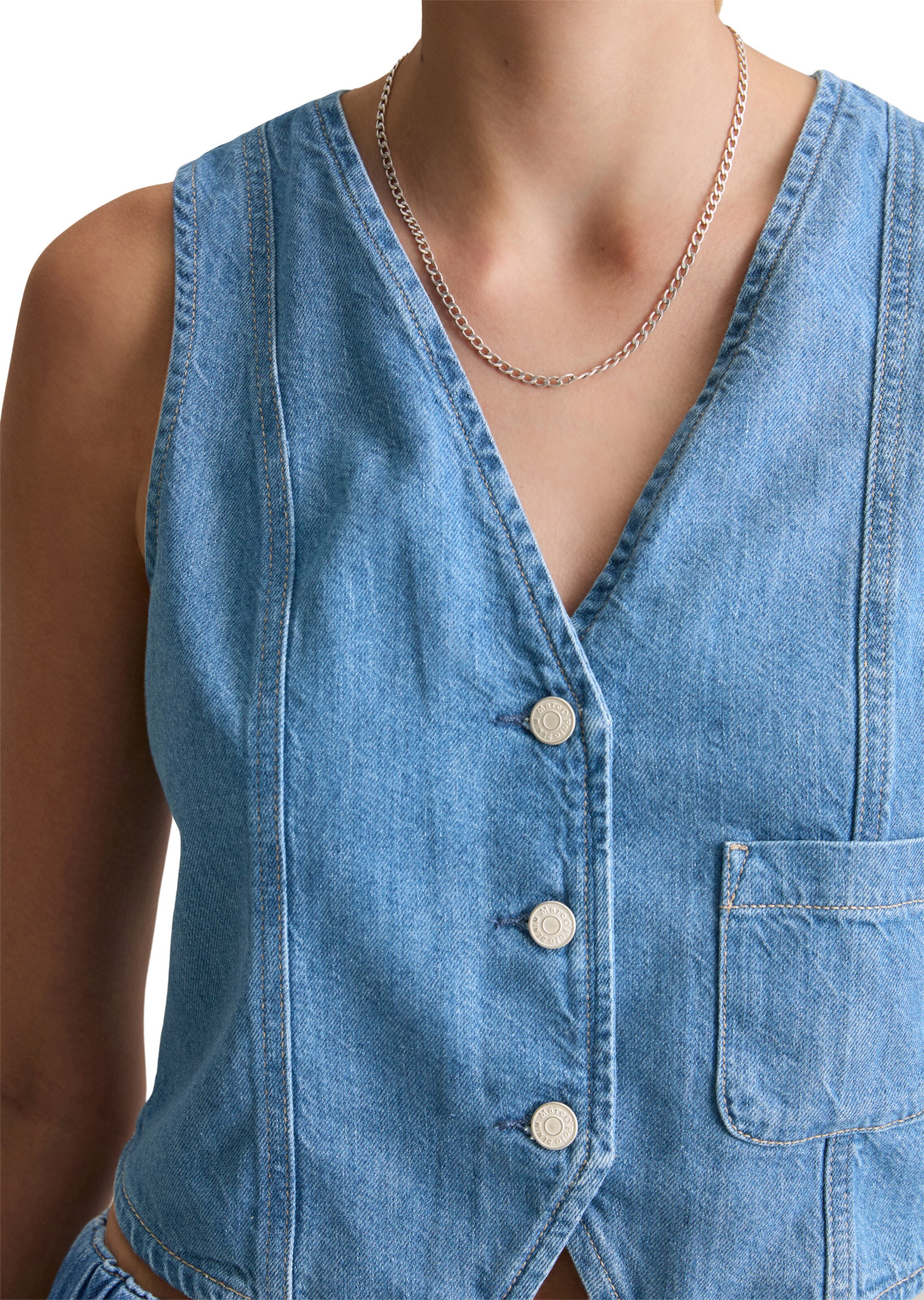 Marc O'Polo DENIM Vest in Blue