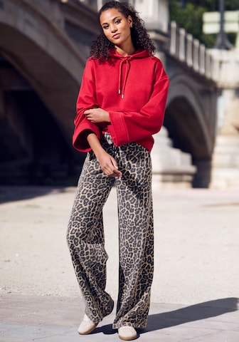 BUFFALO Sweatshirt in Rot
