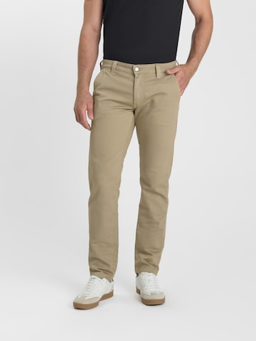 Regular Jean 'KYLE' Le Temps Des Cerises en beige : devant