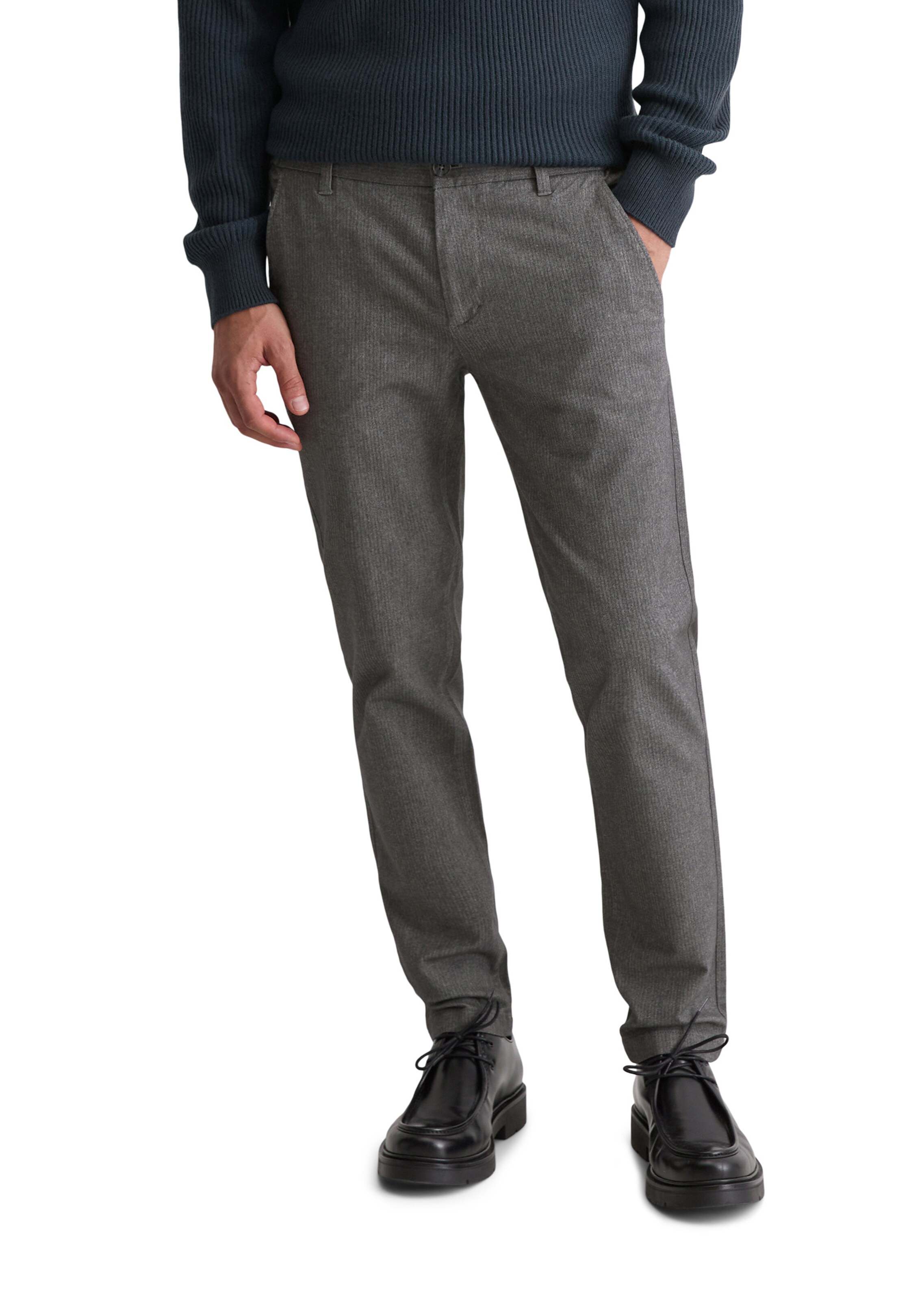 Marc O'Polo Regular Pants in Grey: front