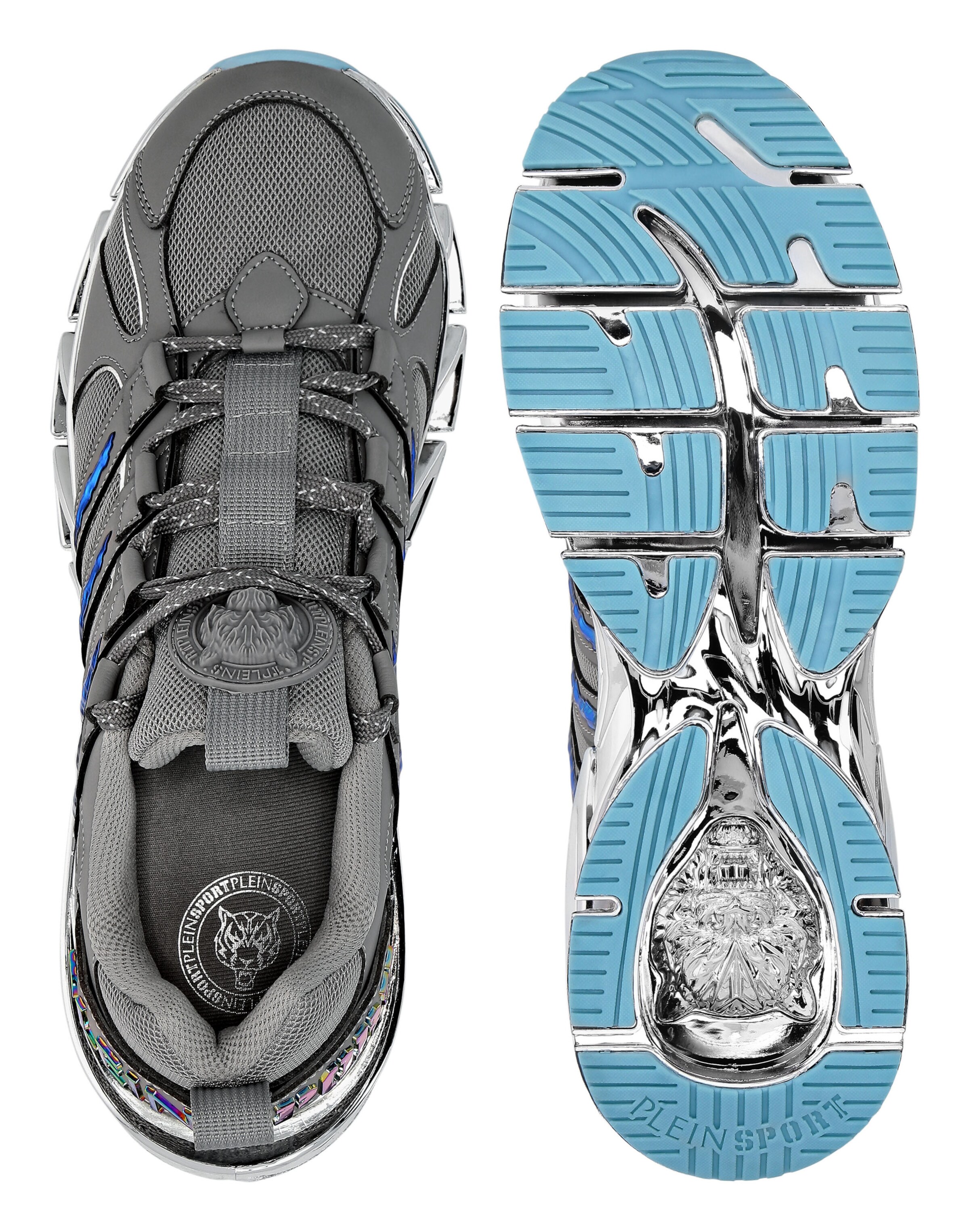 Plein Sport - Zapatillas deportivas bajas en gris