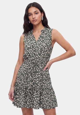 faina - Vestido de verano en verde: frente