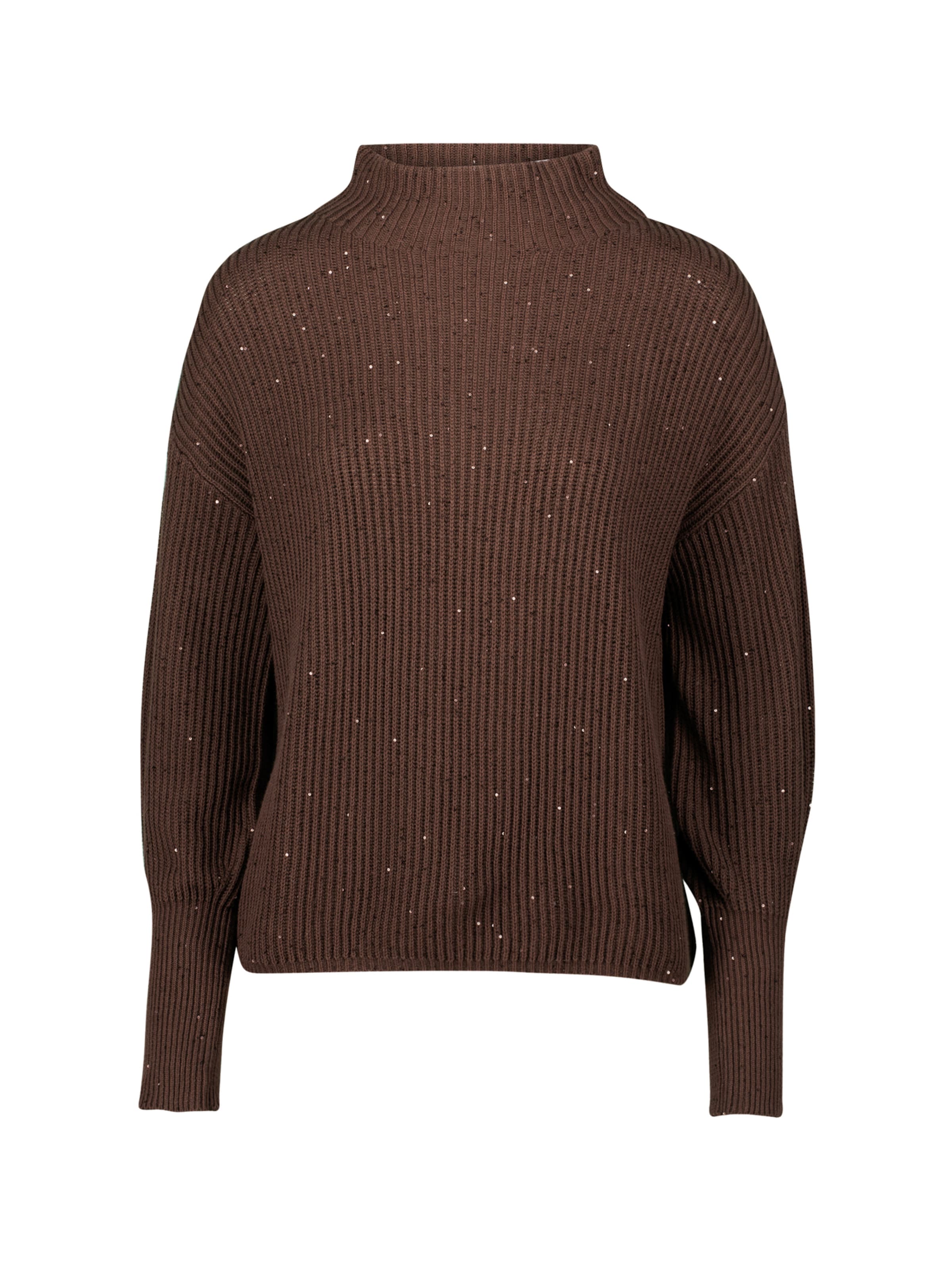 Pull-over zero en marron : devant