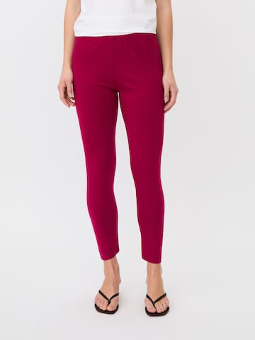 Regular Leggings 'Pia' Masai en rouge : devant
