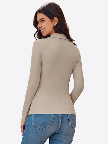 Imily Bela Tričko - Zelená: zadná strana