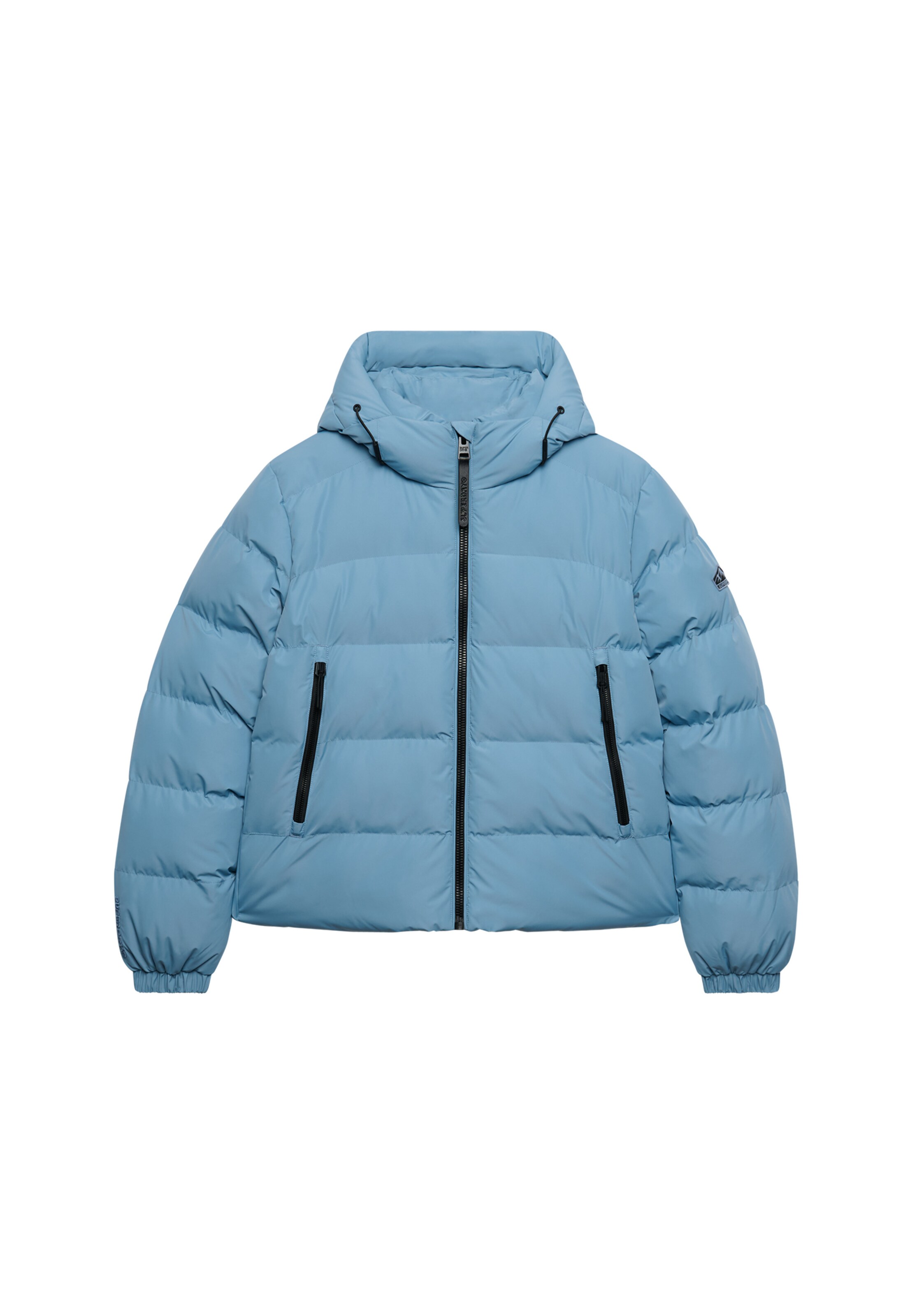 Superdry & Co Tussenjas in Blauw: voorkant