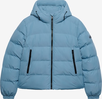 Veste mi-saison Superdry & Co en bleu : devant