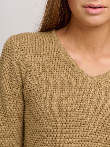 Oxmo Pullover 'Hanna' in Braun