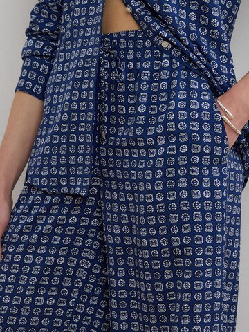 Lauren Ralph Lauren Широкий Штаны в Синий